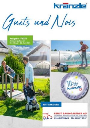 Kränzle Produkte Flyer Frühling 2021